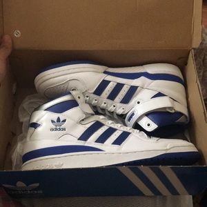 Adidas forum mid refined size 10